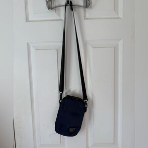 IHKWIP Everyday Essentials Navy Crossbody Sling Bag NWOT Compact Wallet